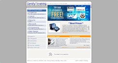 Desktop Screenshot of certifyittraining.com